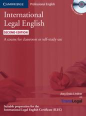 INTERNATIONAL LEGAL ENGLISH + CD