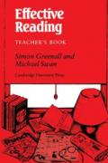 Effective Reading Teacher's Book: Reading Skills for Advanced Students