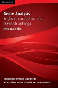 Genre Analysis: English in Academic and Research Settings