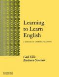 Learning to Learn English Learner's book: A Course in Learner Training