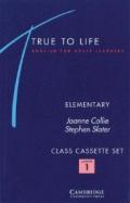 True to Life Elementary Class Audio Cassette Set (3 Cassettes): English for Adult Learners