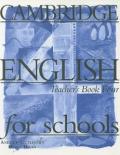 Cambridge English for Schools 4 Teacher's book