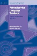 Psychology for Language Teachers: A Social Constructivist Approach