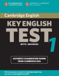 Cambridge KEY English Test. Examination papers from Cambridge ESOL. Student's Book with answers