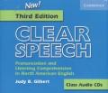 Clear Speech Class Audio CDs (3): Pronunciation and Listening Comprehension in American English