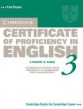 Cambridge Certificate of Proficiency in English 3 Student's Book: Examination Papers from University of Cambridge ESOL Examinations
