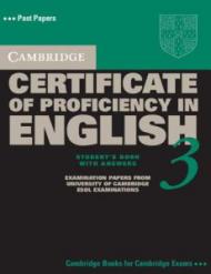 Cambridge Cambridge Proficiency English 3 Student`S Book With Ans