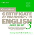 Cambridge Certificate of Proficiency in English 3: Examination Papers from University of Cambridge ESOL Examinations