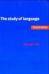 The Study of Language