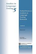 Verbal Protocol Analysis in Language Testing Research: A Handbook