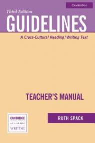 Guidelines: A Cross-Cultural Reading/Writing Text