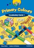 Primary Colours 1 Vocabulary Cards