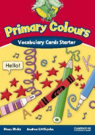 Primary Colours Vocabulary Cards Starter