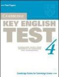 Cambridge key English test. Per la Scuola media. 4.