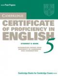 Cambridge Certificate of Proficiency in English 5 Student's Book: Examination Papers from University of Cambridge ESOL Examinations
