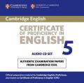 Cambridge Certificate of Proficiency in English 5: Examination Papers from University of Cambridge ESOL Examinations