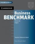 Business Benchmark: Advanced Higher: Teacher's Resource Book