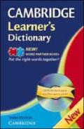 Cambridge learner's dictionary. Intermediate to upper intermediate. Con CD-ROM