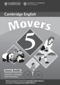 Cambridge Young Learners English Tests Movers 5 Answer Booklet: Examination Papers from the University of Cambridge ESOL Examinations