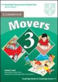 Cambridge young learners English tests. Movers. Student's book. Per la Scuola media. Con espansione online. 3.