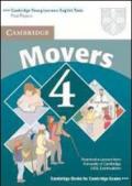 Cambridge young learners English tests. Movers. Student's book. Per la Scuola media. Con espansione online. 4.