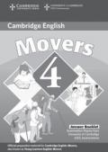 Cambridge Young Learners English Tests Movers 4 Answer Booklet: Examination Papers from the University of Cambridge ESOL Examinations