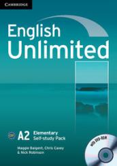 English Unlimited. Level A2 Self-study Pack. Con DVD-ROM