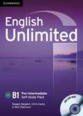 English Unlimited. Level B1 Self-study Pack. Con DVD-ROM