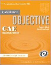 Objective CAE. Workbook with answers. Per le Scuole superiori