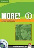More! Level 1 Teacher's Resource Pack with Testbuilder CD-ROM/Audio CD