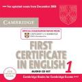 Cambridge First Certificate in English 1 for updated exam Audio CDs (2): Official Examination papers from University of Cambridge ESOL Examinations