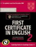 Cambridge first certificate in english. For updated exam. Self-study pack. Per le Scuole superiori. 2.