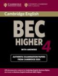 Cambridge English Business Certificate. Higher 4 Student's Book with answers