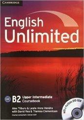 ENGLISH UNLIMITED UPPER INTERMEDIATE B2 - COURSEBOOK CON E-PORTFOLIO ESPANSIONE ONLINE