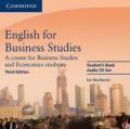 ENGLISH FOR BUSINESS STUDIES - AUDIO CDS