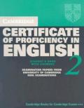 Cambridge Certificate of Proficiency in English 2 Student's Book with Answers: Examination papers from the University of Cambridge Local Examinations Syndicate