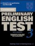 Cambridge preliminary english test. Self study pack. Per le Scuole superiori: 3