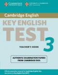 Cambridge KEY English Test. Examination papers from Cambridge ESOL. Teacher's Book