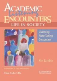 Academic Listening Encounters: Life in Society Class Audio CDs (3): Listening, Note Taking, and Discussion