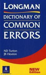 Longman Dictionary of Common Errors