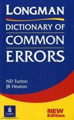 Longman Dictionary of Common Errors