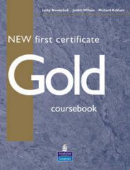 NEW FIRST CERTIFICATE GOLD