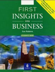 First insights into Business Student's Book New Edition