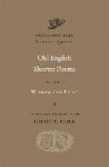 Old English Shorter Poems, Volume II – Wisdom and Lyric