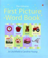 First picture word book