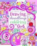 The Usborne Book of Drawing, Doodling and Coloring for Girls