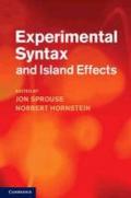 Experimental Syntax and Island Effects