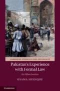 Pakistan's Experience With Formal Law