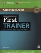 First Trainer Six Practice Tests with Answers with Audio