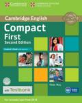 COMPACT FIRST - STUDENT'S BOOK + KEY + CD ROM +TEST BANK SECOND EDITION